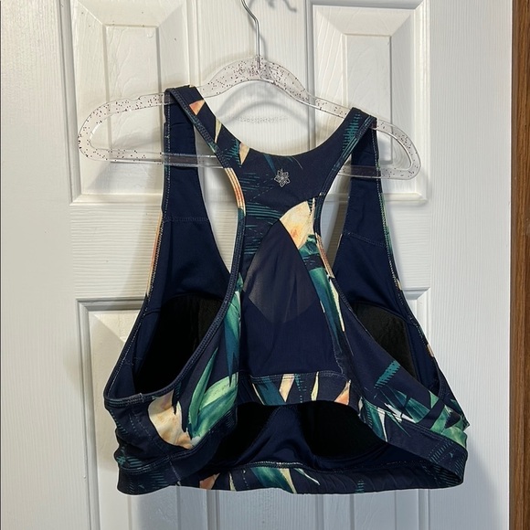 Terez Tropical Sports Bra W/ Padded Cups - Picture 2 of 5